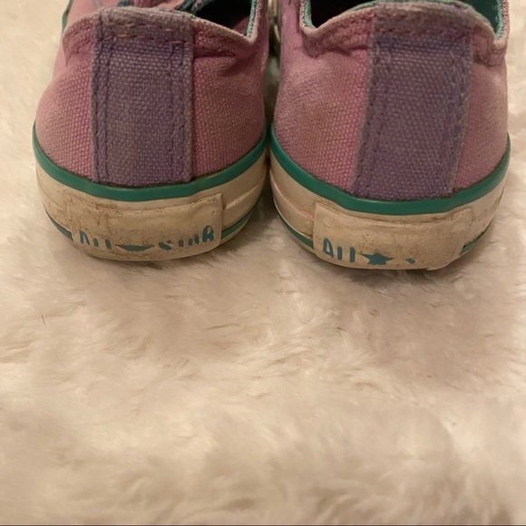 PURPLE and teal converse - Picture 3 of 5